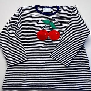 5t little English cherry shirt